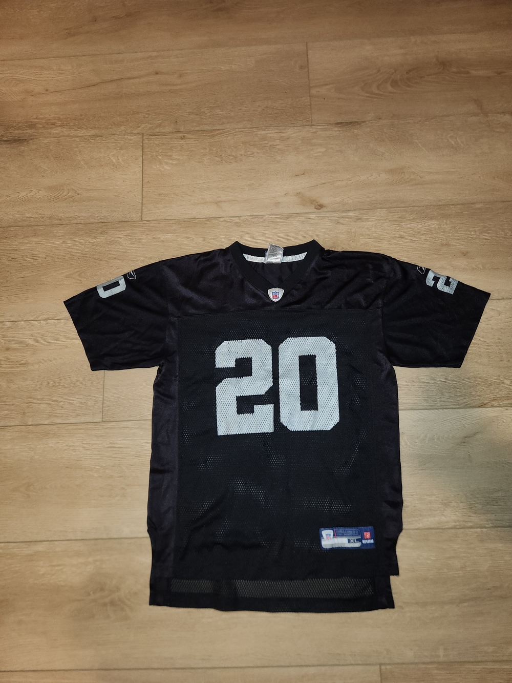 Vintage Y2K Reebok Darren McFadden Oakland Raiders Youth Size XL Jersey Good Con